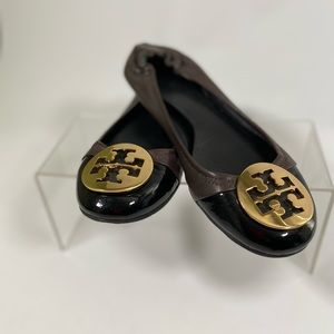 Tory Burch ballet flats brown